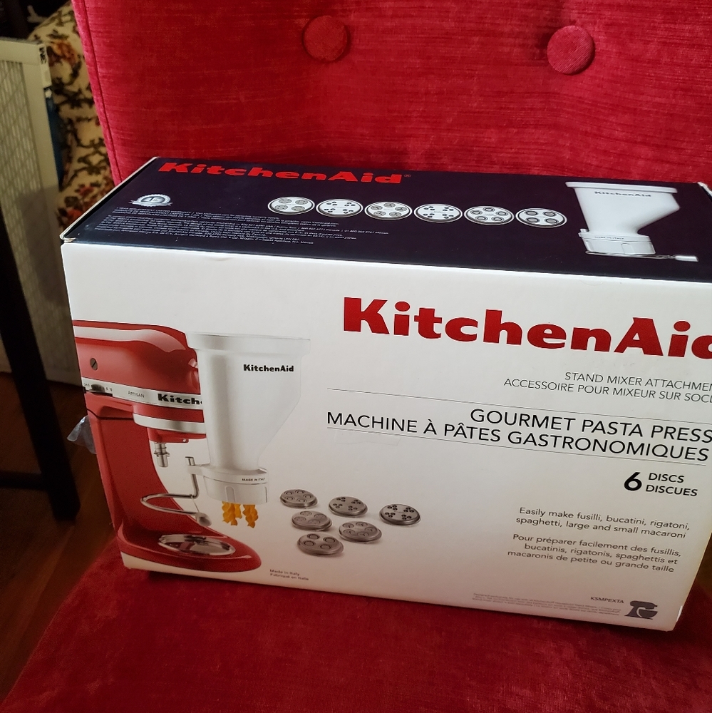 KitchenAid Gourmet Pasta Press NEVER USED open box